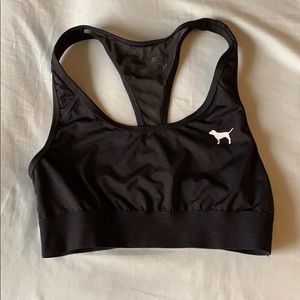 Black PINK sports bra